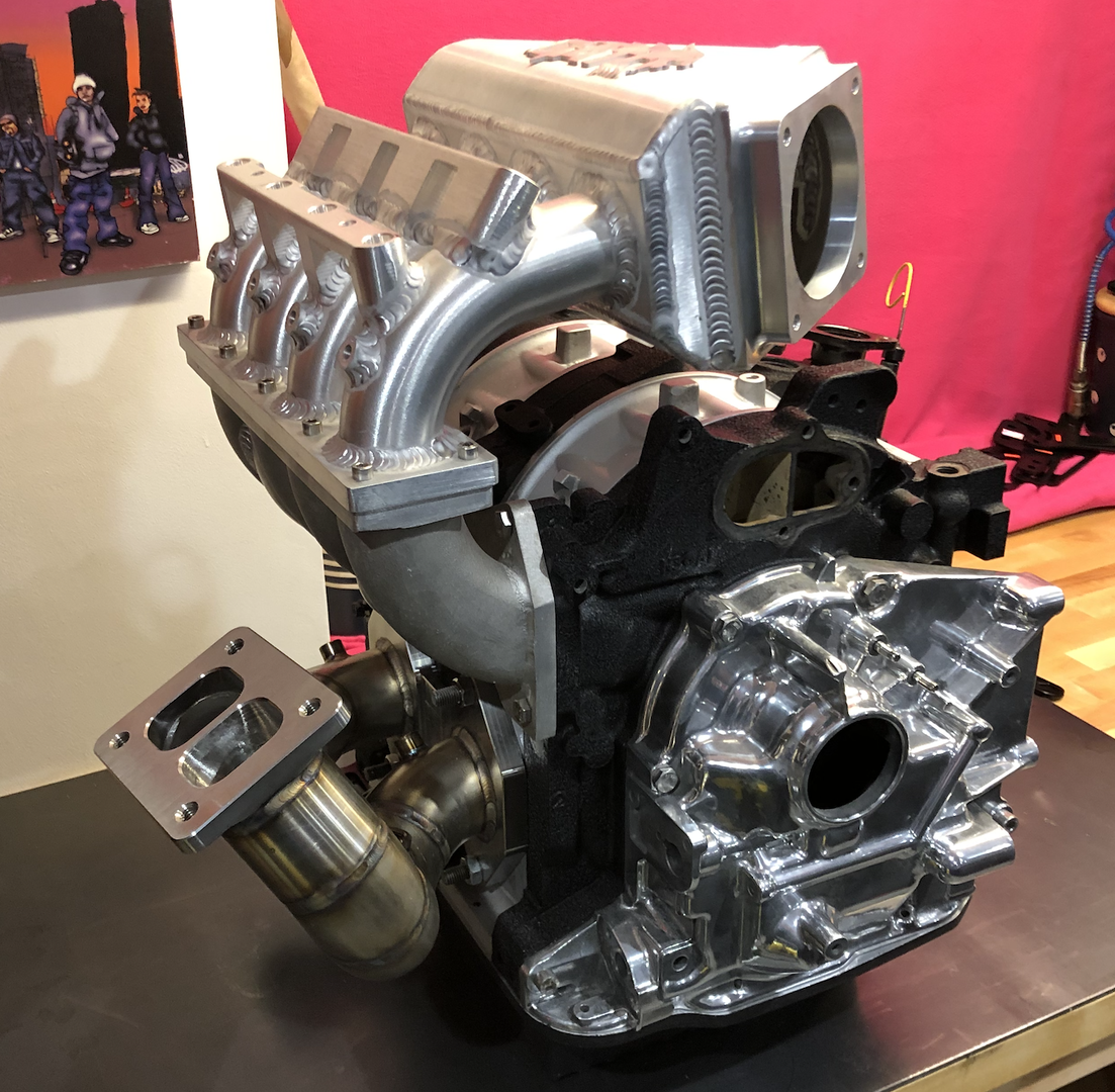 Glease Manufacturing 13B Turbo Manifold / Billet with Big Runners | FD ...