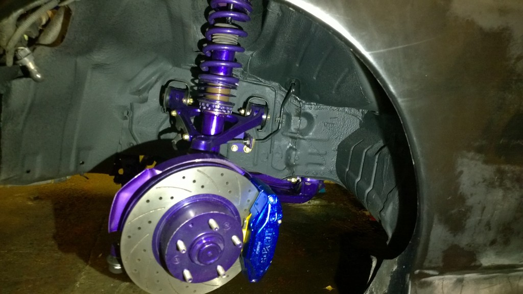 Rx7 stock size upgraded brakes FD Owners Club FDOC