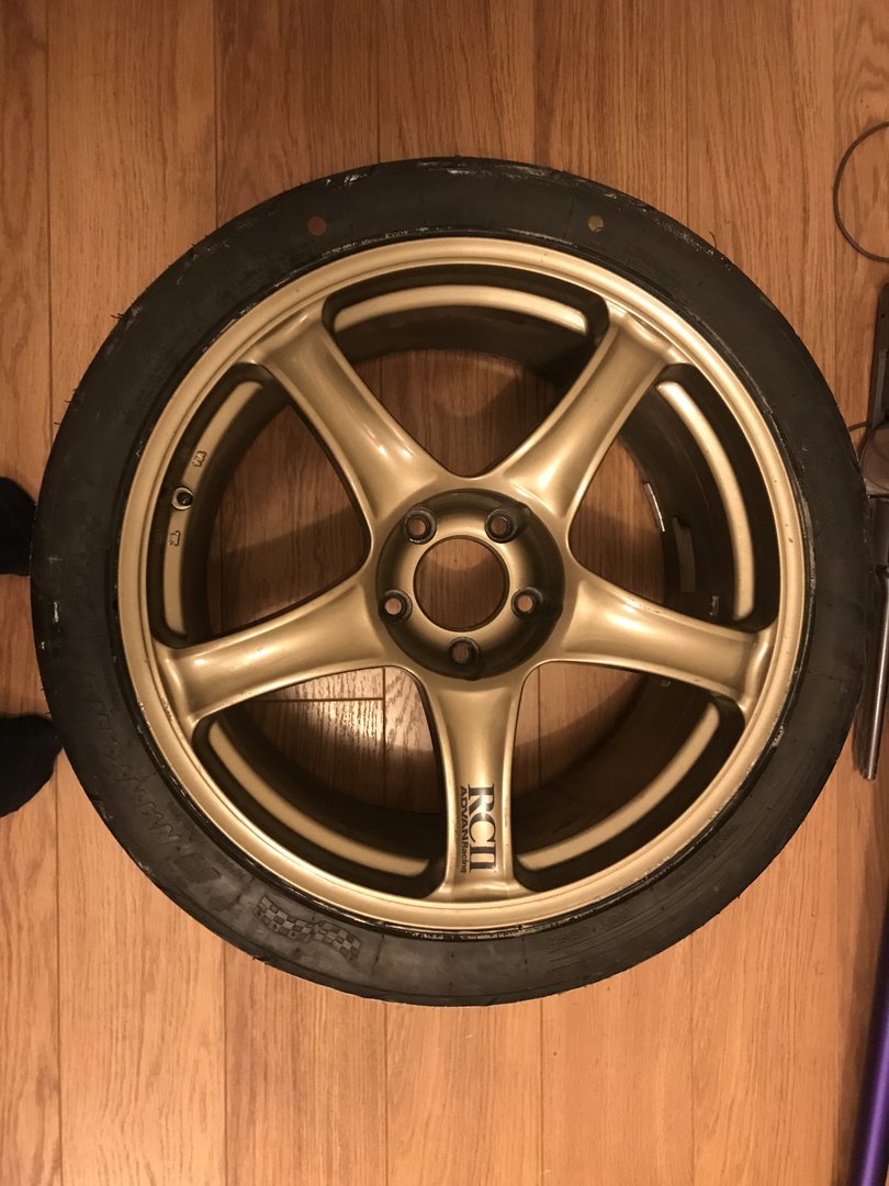 Advan RCII 9.5J ET35 18's with BRAND NEW NS2R tyres | FD Owners Club - FDOC