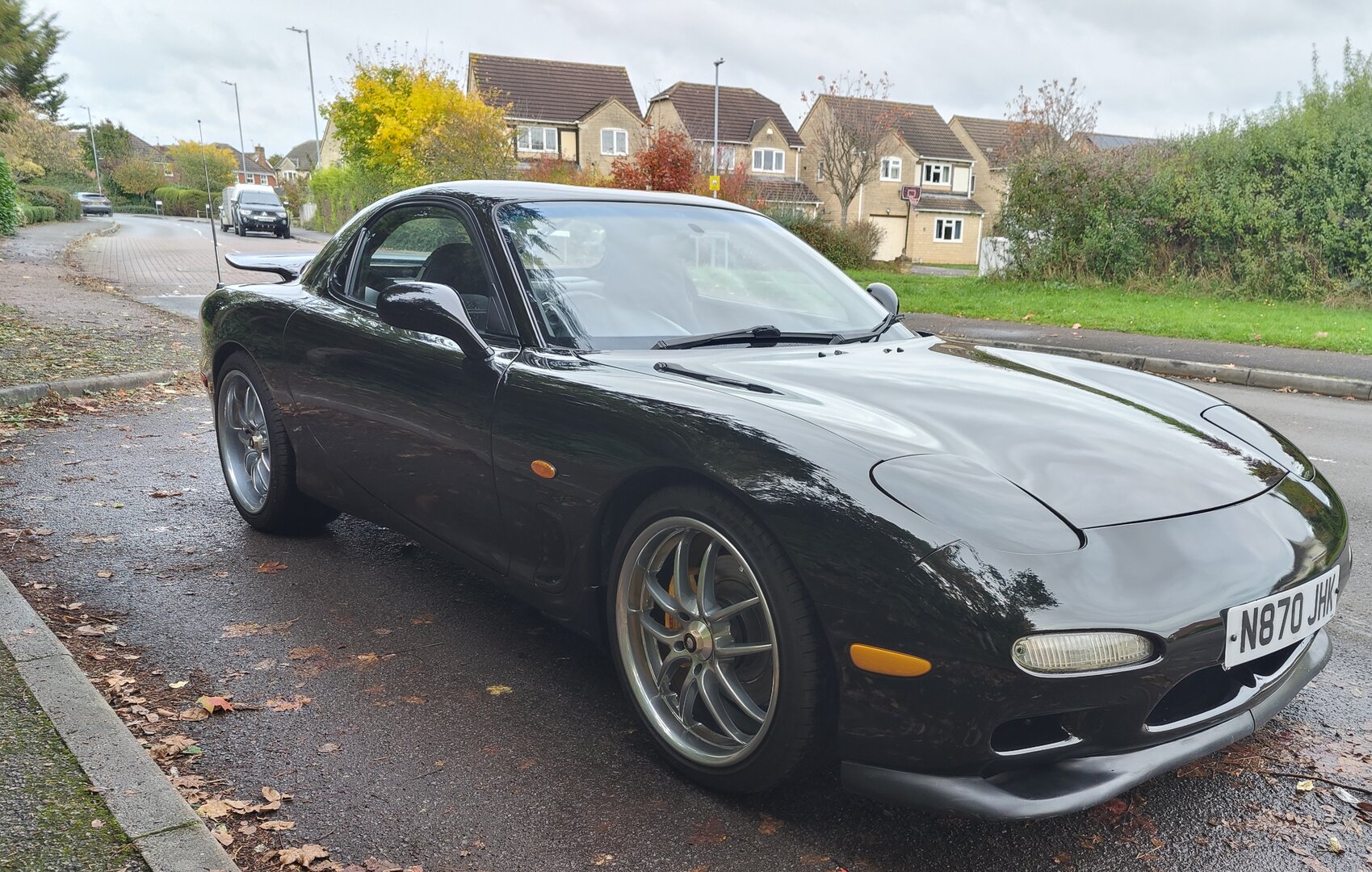 Sold - 1996 Black RX 7 FD - Single Turbo & Street Port 378bhp | FD ...
