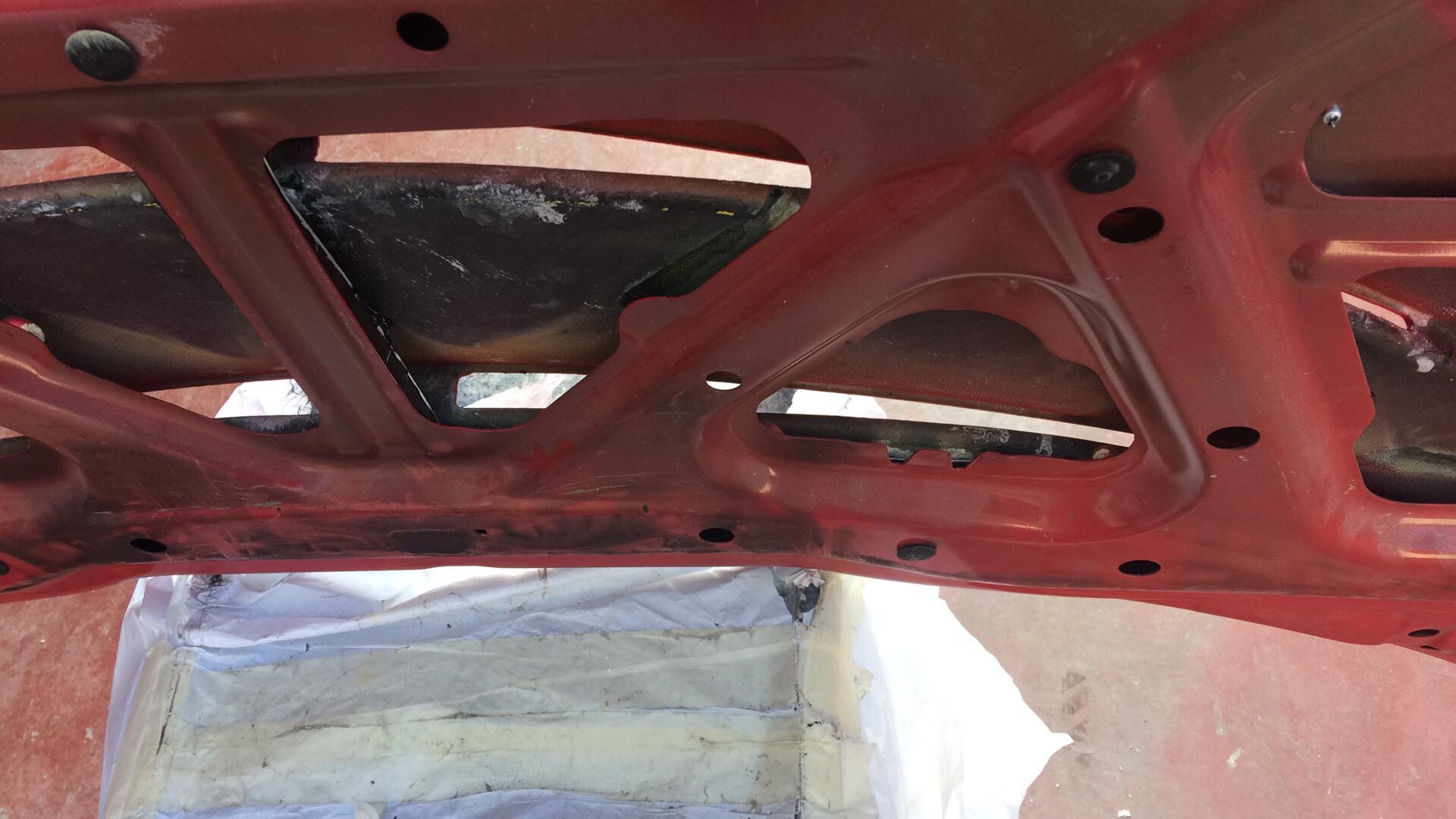 Custom FEED bonnet grafted onto OEM bonnet. One off. **Read description ...
